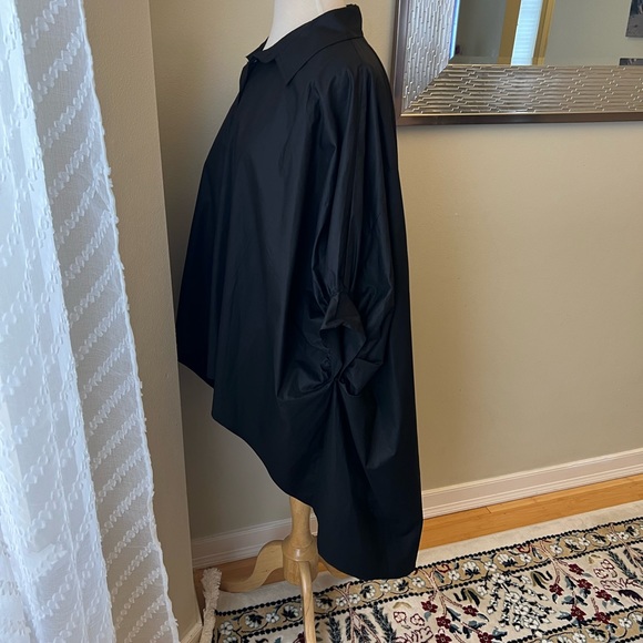 TOV Cape Button Front Shirt Size 44 XL - Picture 4 of 6